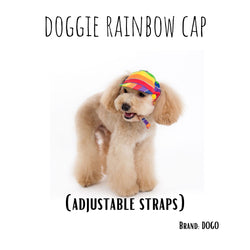 Doggie Rainbow Baseball Cap