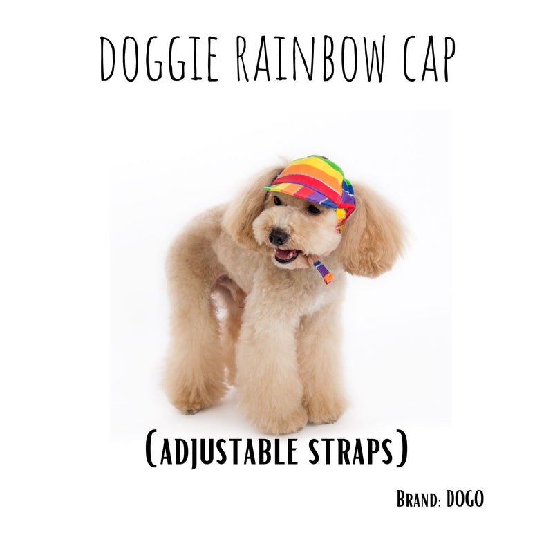 Doggie Rainbow Baseball Cap