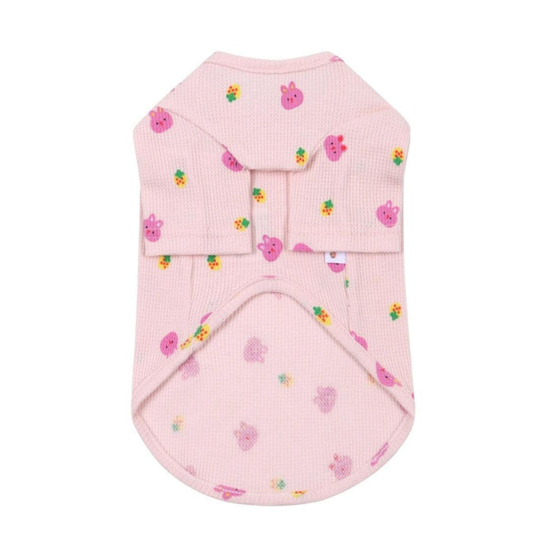 NEW ARRIVAL Cute Funny Bunny Pink Cozy Top For Pets