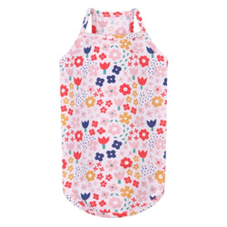 Flower Power Pink Tank Top For Pets