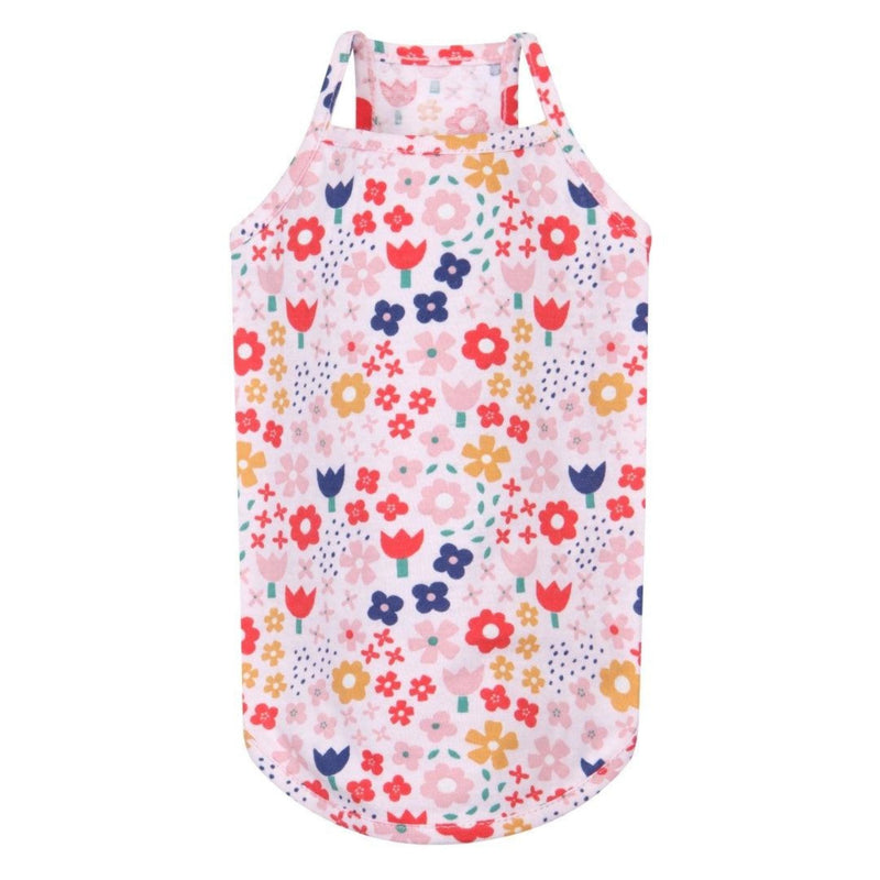 Flower Power Pink Tank Top For Pets