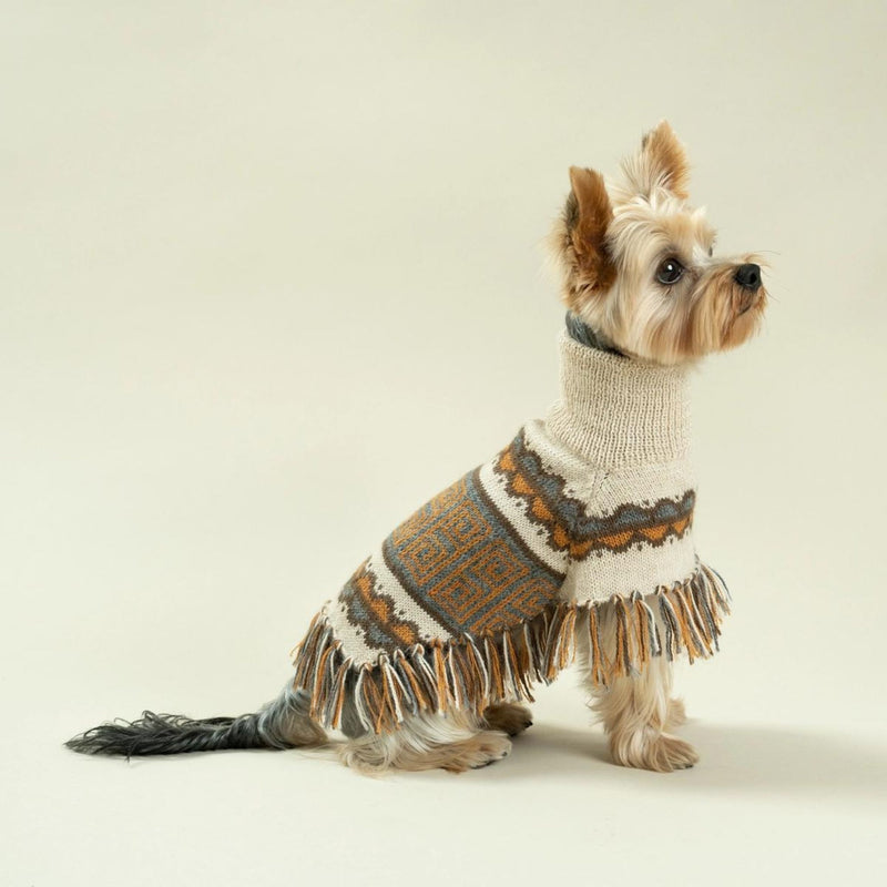 (New) Alpaca Knitted Sweater Pisca Dog Poncho