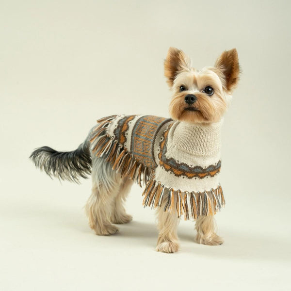 (New) Alpaca Knitted Sweater Pisca Dog Poncho
