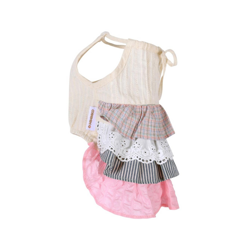 Boho Pink Princess Doggie Dress by Miminko
