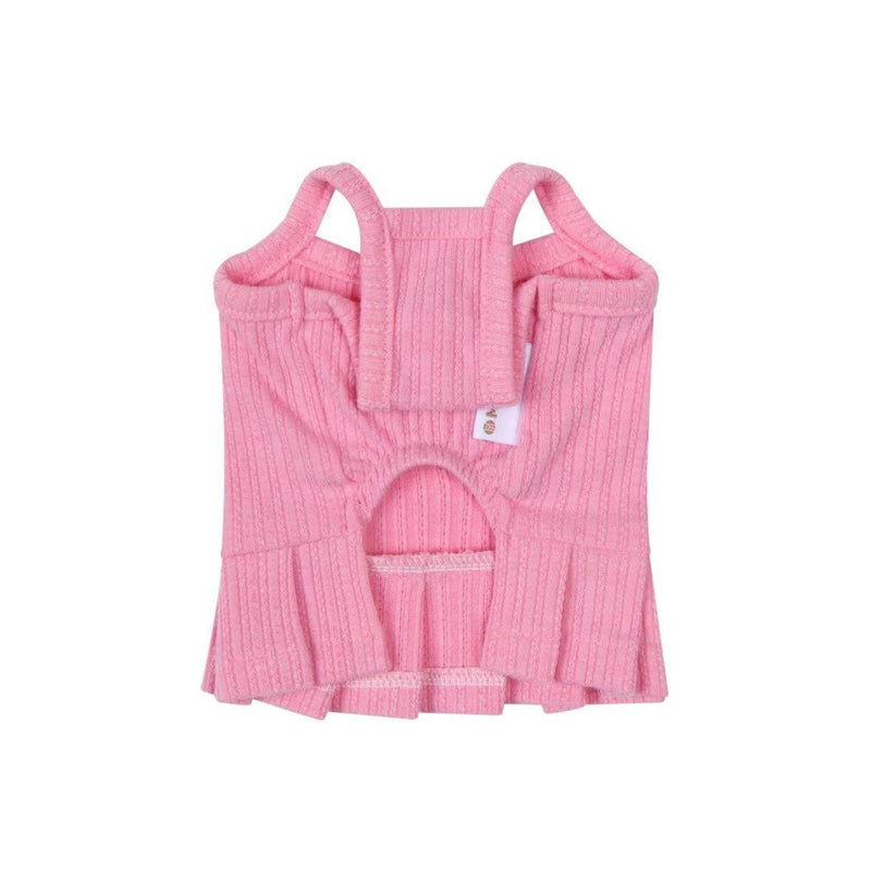 Frilly Pink Dog Tank Top