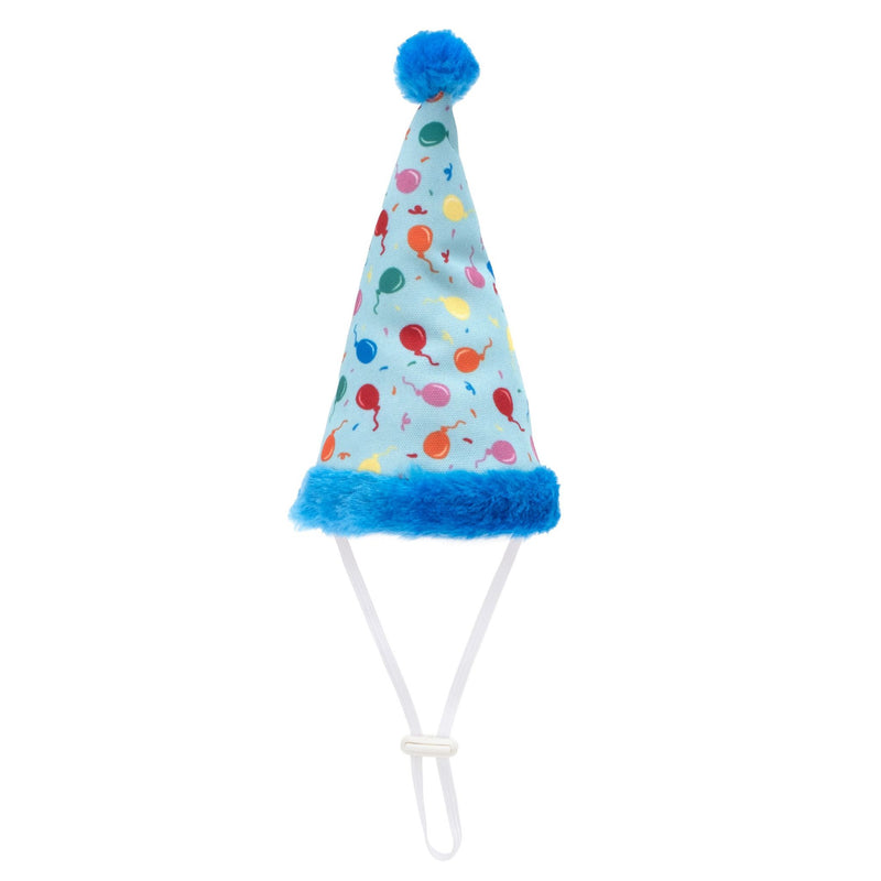 Happy "Gotcha Day" Blue Party Hat For Dogs